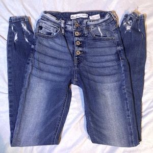 KanCan Distressed Skinny Jeans | Size 23